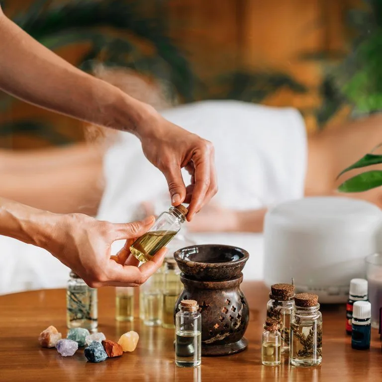 Aromatherapy massage