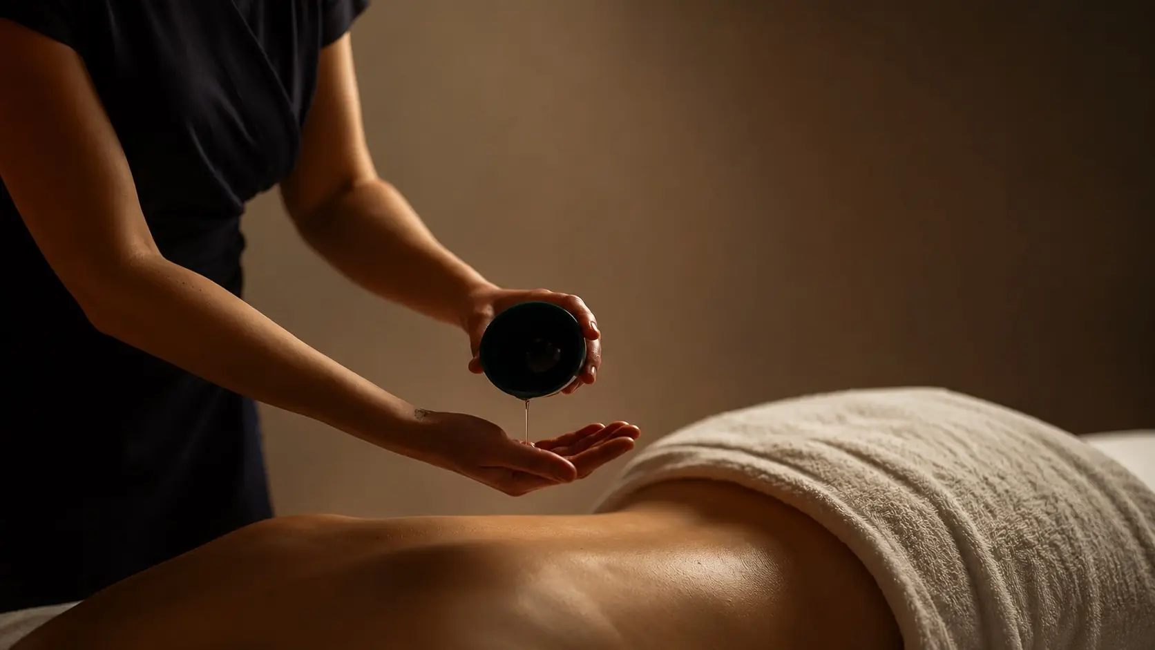 A peaceful treatment room at Universe The Spa